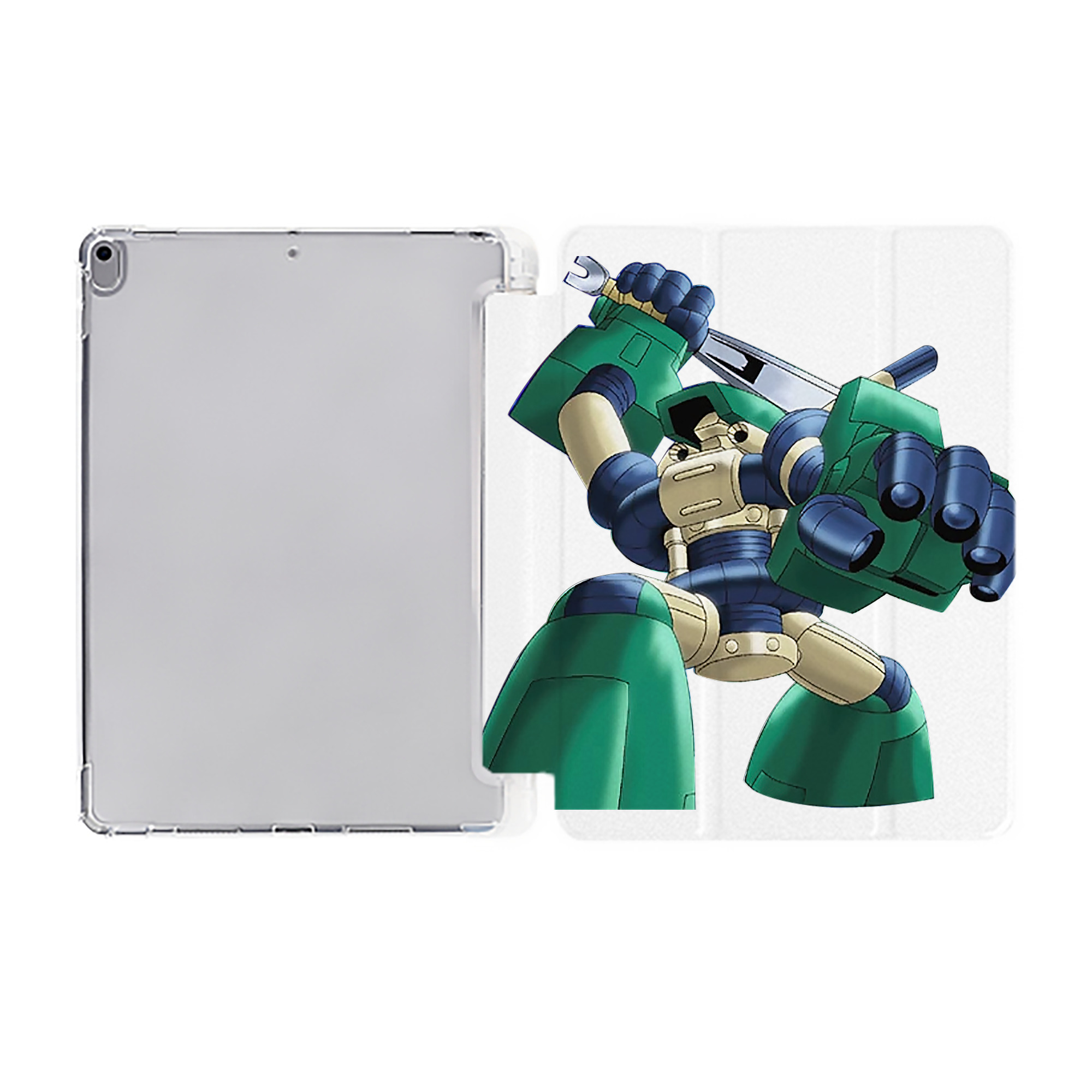 （画像用） 遊☆戯☆王 Yu-Gi-Oh! IPad ケース ペン収納付き 三つ折りスタンド PUレザー×シリコン 対応機種9.5/10.5/10.9インチ
